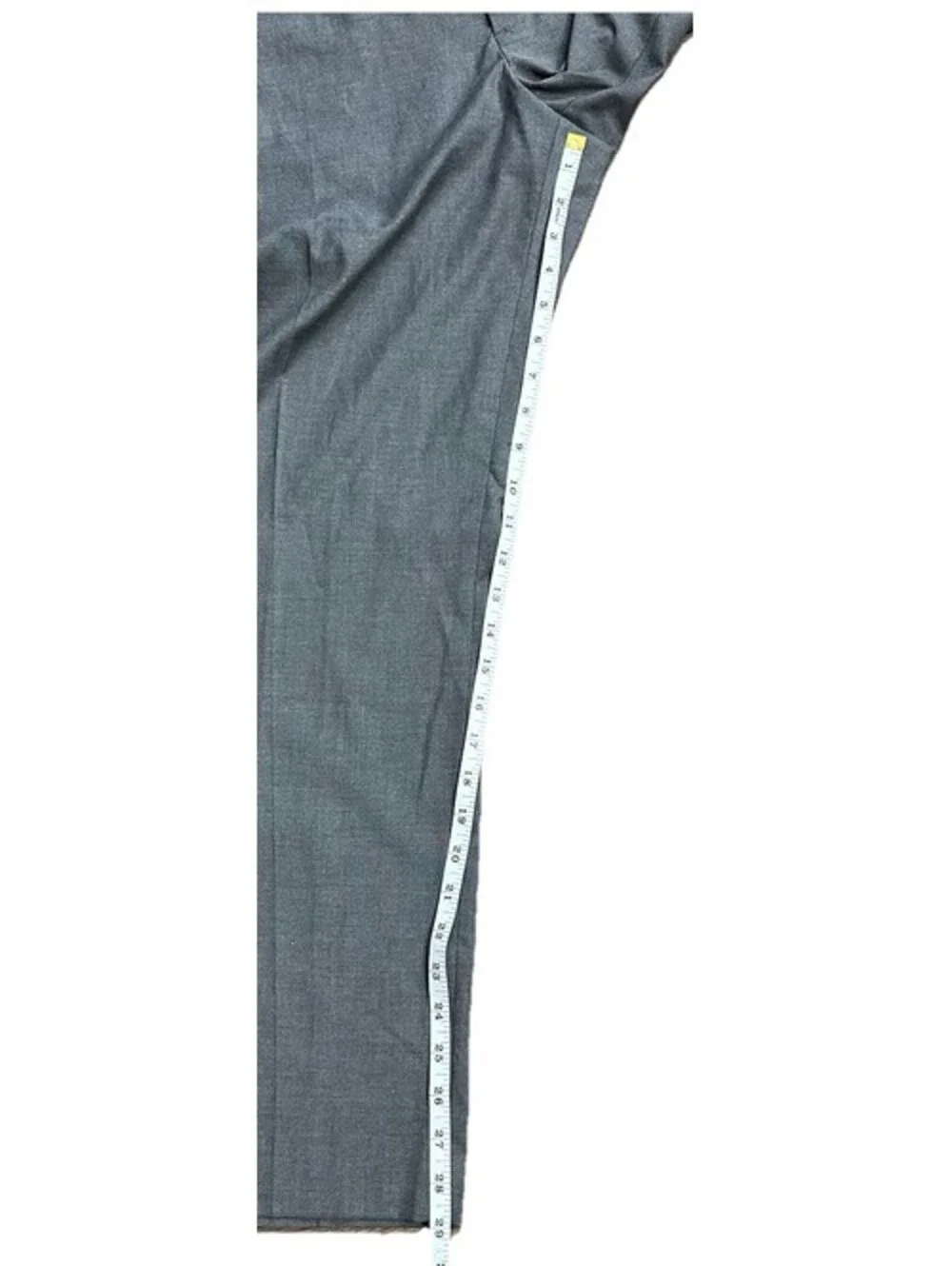 J.Ferrar Men’s Pant Ultra Comfort Stretch Fabric Flat Front 38x30 Slim Gray NWT